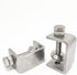 0-25Mm Mini Stainless Steel C Clamps, 4Pcs Heavy Duty Woodworking U Clamp Set for Welding