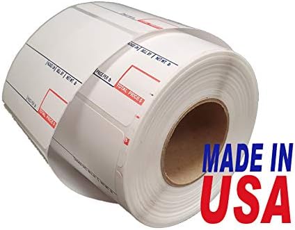 CAS SCALE LABEL, ALL MADE in USA, ALL DIFFERENT SIZES (12 Rolls, 8020)