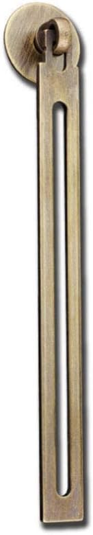 iModen 4 Pcs Bedside Cabinet Drawer Single Hole Pure Copper Handle Vintage Desk