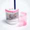 Electric Pencil Sharpener BE-TOOL, 2 Holes Automatic Desk Cutter, Battery Operated, Pink for Kids School
