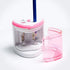 Electric Pencil Sharpener BE-TOOL, 2 Holes Automatic Desk Cutter, Battery Operated, Pink for Kids School