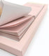 Pink Lined Sticky Notes Set, 240 Sheets Square Lined Sticky Notes Pads, 4 Pads/Pack, Pastel Small Sticky Notes