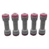 Malida 1/4" RO Water Tube Fitting Check Valve, Pack of 5, Quick Push to Connect