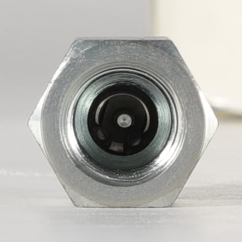 PD342 Series Steel Test Port and Diagnostic Equipment Quick Nipple, 1/8" Body Size, 1.63" Length