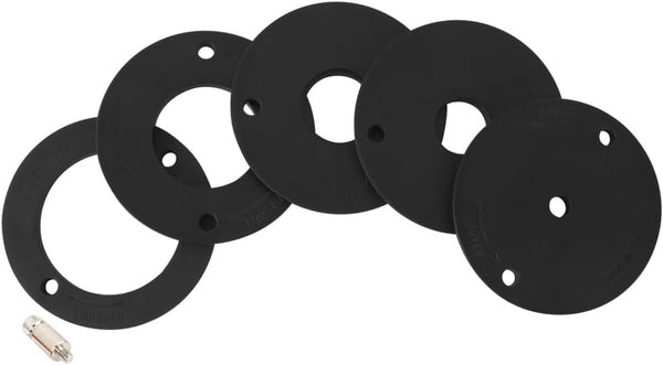 O'SKOOL Router Table Insert Ring Set for O'SKOOL Aluminum Router Table Insert