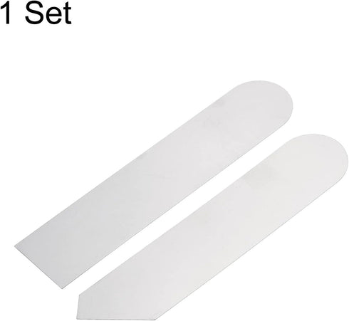 PATIKIL Flat Curved Spudger Kit, Professional Stainless Steel Pry Blade Tool for Mobile Phone Repair