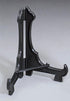 Black Plastic Easels with Locking Bar - Pack of 15 Pieces, 4"H for Displaying Items