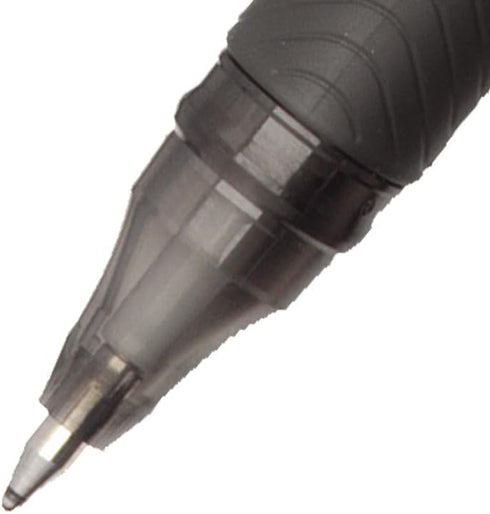 Pentel BL30A EnerGel NV Liquid Gel Pen, 1mm, Black Barrel, Black Ink, Dozen
