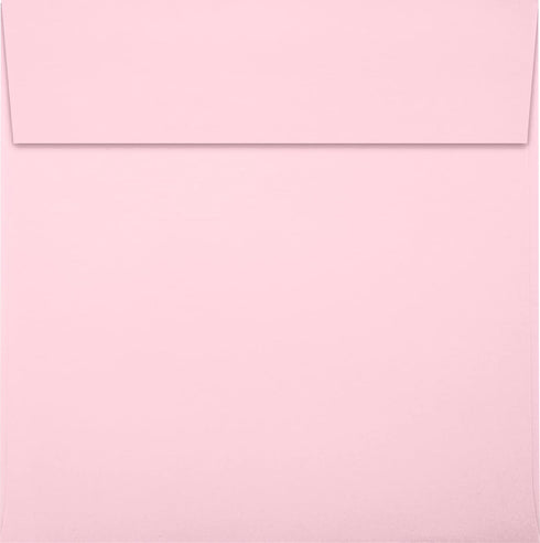 LUXPaper Square Invitation Envelopes | Peel & Press | 6 1/4" x 6 1/4" | Candy Pink | 80lb. Text | 50 Qty by LUXPaper