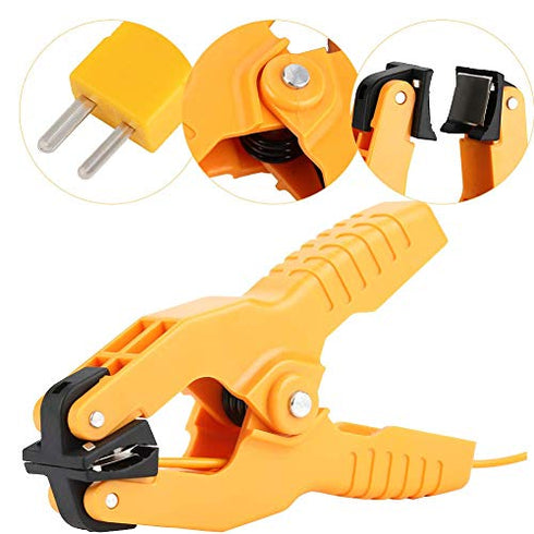 K-Type Thermocouple Clamp HT-05 Pipe Clamp Temperature Sensor, -40~200/-4~392°F