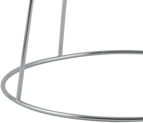 Soro Essentials 7" - Seafood Tray Display Rack Chrome Plated - Buffet Tower Tiered Serving Stand Seafood Tower Stand
