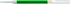 Pentel Refill Ink for BL57/BL77 EnerGel Liquid Gel Pen, 0.7mm, Green Ink, Box of 12