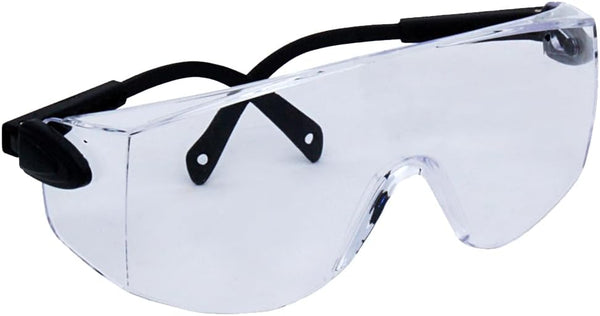 Zenport SG2626 Clear Safety Glasses with UV Coating and Adjustable Temples