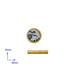 Mosaic Pins Knife Handle, Hunting Knives Fastener Stud Rivets, Mosaic Screw Nail (5mm, Eagle).