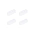 MECCANIXITY Magnetic Stirrer Mixer Stir Bar Rod, 7mm x 3mm Cylinder Shape PTFE Coating Magnet, 4 Pcs