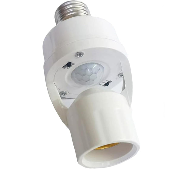 TAYCZGQL Light Socket Motion Sensor Light Switch Bulbs Socket - 1 Pack, E26/E27