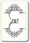 3dRose Yael Name in Hebrew Writing Personalized Outlet Cover, Multicolor