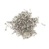 newlng 500PCS Tiny Round Head Nail Fasteners for String Art, 1 X 10mm/0.04"X0.4"(DXL), Silver Hand-Made Hardware