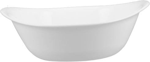 VICASKY Plastic Washbasin Portable Face Wash Basin Stackable Cleaning Tub Oval Dish