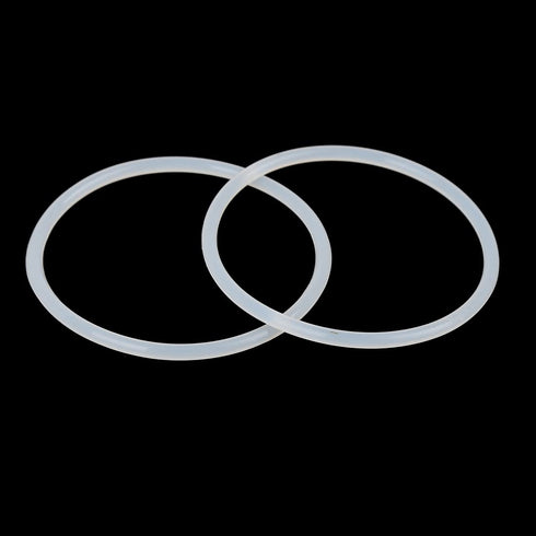 X AUTOHAUX 70mm OD Silicone O-Rings, 63mm ID, 3.5mm Width VMQ Seal Gasket for Pipe Repair, Pack of 5