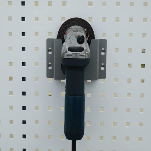 Angle Grinder Holder Tool Wall Mount Bracket - Storage Rack for Angle Grinders, Cutters, Polishers, Impact Wrench