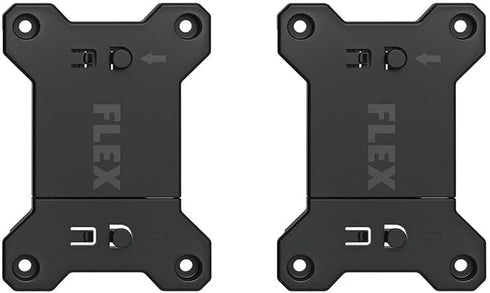 FLEX STACK PACK Storage System Adjustable Charger Mounts - FS1606-2 (2 Pack)