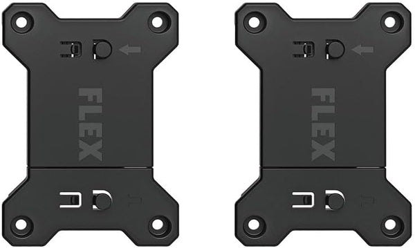 FLEX STACK PACK Storage System Adjustable Charger Mounts - FS1606-2 (2 Pack)