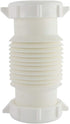 Plumb Pak PP812-15 Flex 'N Fix Extension Coupling, 1-1/2" or 1-1/4" Inlet, 1.5 Inch, White