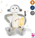 Zazu Kids Nightlight Plush Toy - Max The Monkey Stuffed Animal Night Light with Soothing Sound Machine for Babies