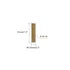 uxcell 8pcs Fully Threaded Rods - 5/16x1-1/4 Carbon Steel Long Threaded Screws for Furniture