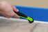 Warner Manufacturing 3-in-1 Caulk Tool, Easy Removal and Application Scraper, Brush and Applicator, Green