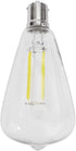 Dream Lighting LED Edison Bulb, 3W, Warm White 3000K, 150 Lumens, Pack of 2