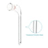 Stonylab Glass 105 Degree Angle Distillation Adapter, Borosilicate Glass with 19/22 Outer Joint