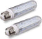 Tento T10 LED Tube Light, E26 Medium Base, 60W-70W Replacement, 5000K Cool White, Aquarium Light Bulb, 2 Pack