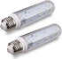 Tento T10 LED Tube Light, E26 Medium Base, 60W-70W Replacement, 5000K Cool White, Aquarium Light Bulb, 2 Pack