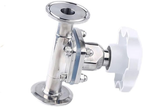 KOKYLEZN DN15 DN20 DN25 DN50 SS316L 1.5" 2" Product(25mm 50.5) Diaphragm Valve Stainless Steel Tri Clamp Valve of Brew