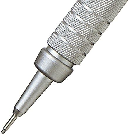 Pentel Graphgear 500 Mechanical Pencil, 0.9mm Lead, Grade HB, 1 x Silver Graphgear Pencil