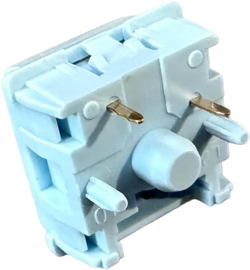 Zkeebs 5-Pin 35 HMX Linear MX Mechanical Keyboard Switches for Custom Mechanical Keyboards (HMX Yogurt, Switches)