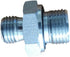 2Pcs 14H to 18ED Fitting Adapters for Excavator Hydraulic Hose Pipe Thread Connector