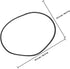 41.5cm DOITOOL Salon Chair Rubber Base Ring Gasket Floor Ring Protector for Styling Accessory Salon Equipment Floor Pad