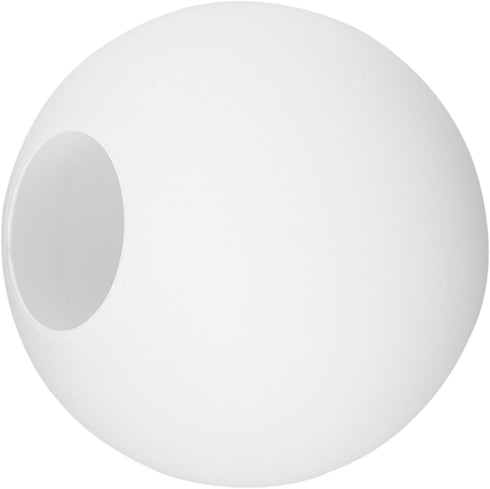 TOPPERFUN Frosted Glass Globe Lamp Shade 80mm round DIY Replacement for Ceiling Light