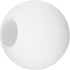 TOPPERFUN Frosted Glass Globe Lamp Shade 80mm round DIY Replacement for Ceiling Light