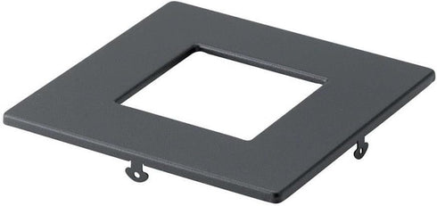 Kichler Direct-to-Ceiling Slim Decorative Trim 4 inch Square Textured Black