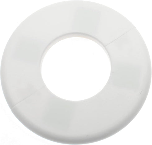 FDXGYH 2 Pcs ID 2.0 Inch ABS Wall Split Flange, Self-Adhesive Round Escutcheon Plate Cover for Faucet