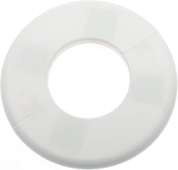 FDXGYH 2 Pcs ID 2.0 Inch ABS Wall Split Flange, Self-Adhesive Round Escutcheon Plate Cover for Faucet