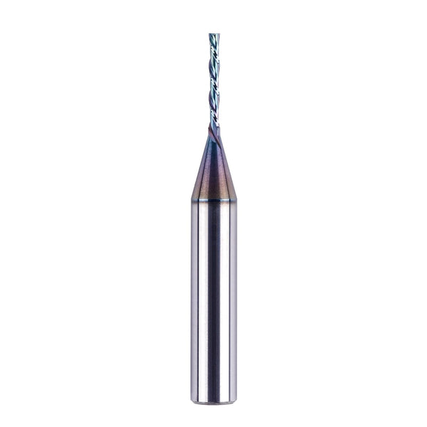 SpeTool 1/16 Inch Down Cut CNC Router Bits 1/4 Inch Shank Carbide