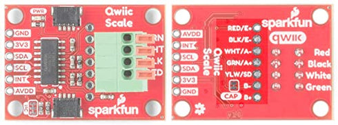SparkFun Qwiic Scale - NAU7802 Small Breakout Board for Accurate Load Cell Reading, Daisy Chain-able, Operate 3.3v.