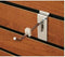 Peg Hook Stoppers - Inventory Control Clips, 100 Pack to Keep Merchandise on Hooks