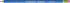 Dixon Ticonderoga Erasable Checking Pencils, Eraser Tipped, Pre-Sharpened, Blue (14209) (2-Pack of 12) by Dixon