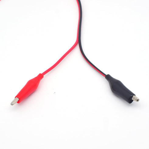 USB Alligator Clips with Wires, 22AWG 1M/3.3FT Test Clips Clamp to USB Male Connector for Multimeter Measure
